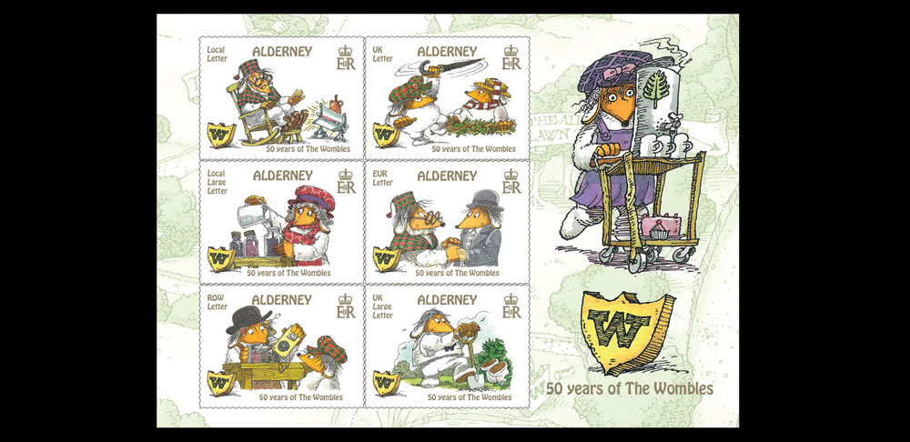 Souvenir Sheet Pack Insert